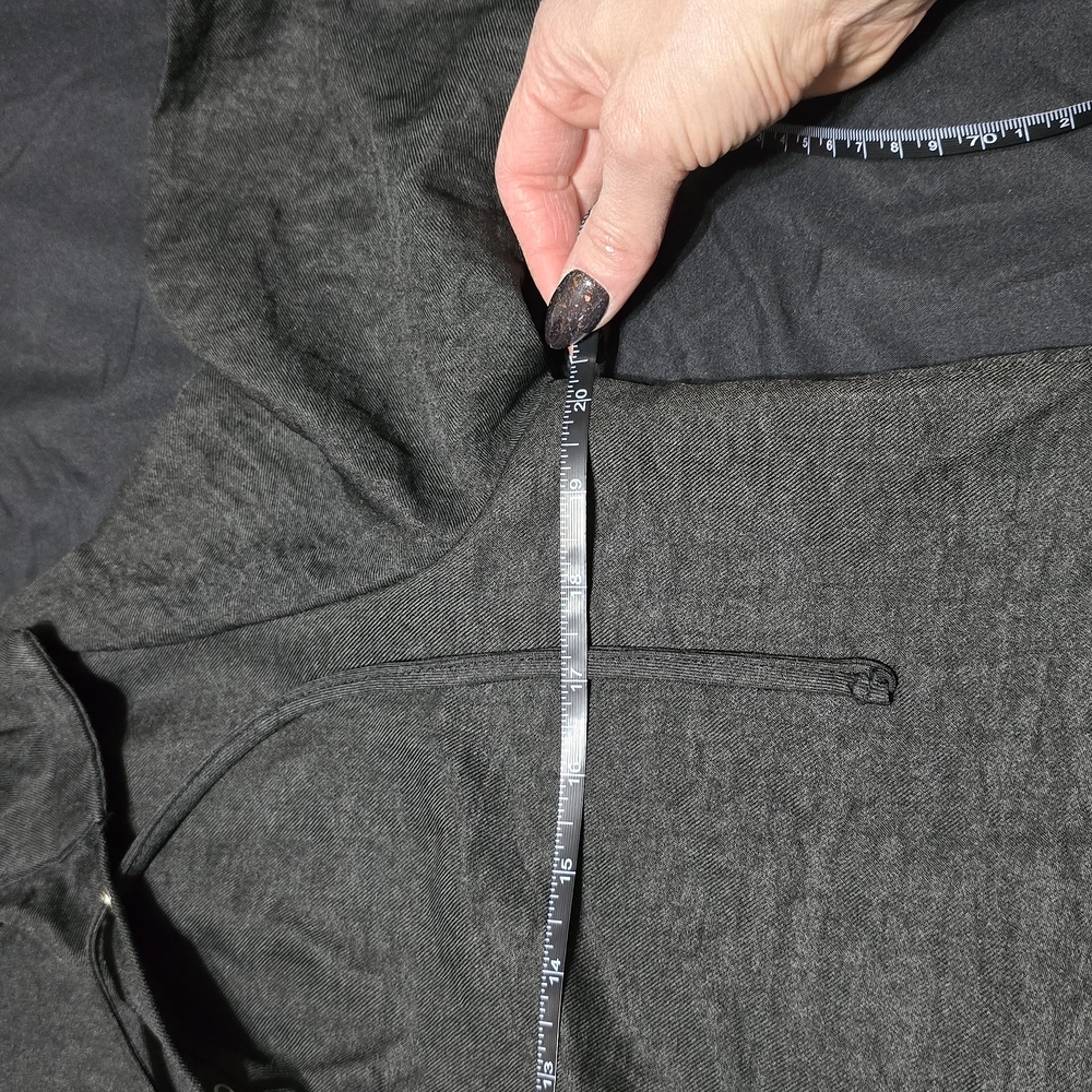 Black Lace Up Long Sleeve Dress, Medium - Picture 3 of 4